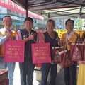 張文潔議員結合宮廟與獅子會 中元普渡600份物資送愛松山弱勢