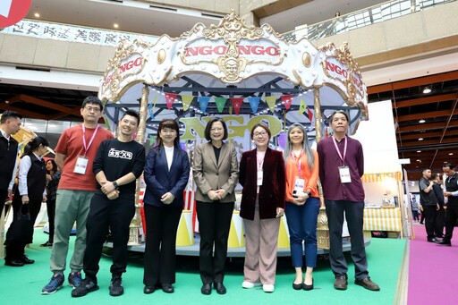 2024台北國際書展盛大開幕 蔡英文任內最後一次「逛」書展