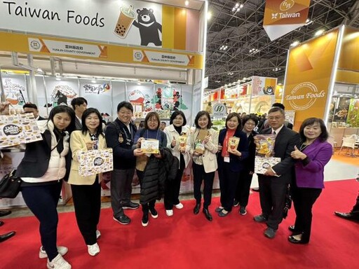 雲林良品館耀眼登場 東京國際食品展獲大量訂單