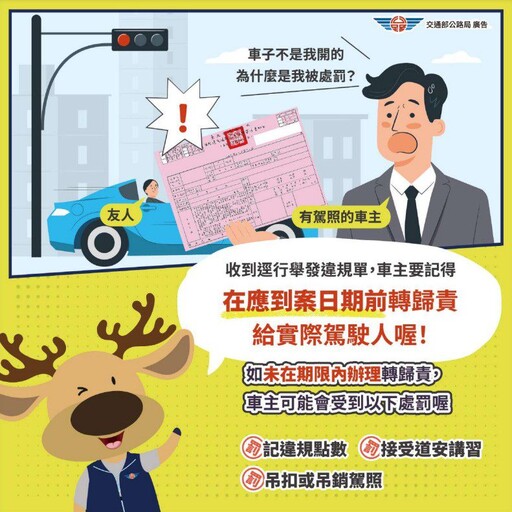 交通違規不只罰鍰 新制記點恐吊扣駕照 提醒駕駛人謹守交通規則