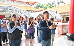 桃園市孔廟祈福許願活動 副市長蘇俊賓出席勉勵考生