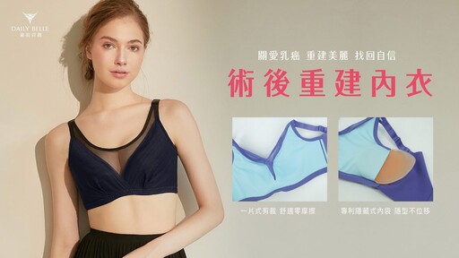 為乳癌患者打造專利內衣 台灣品牌勇奪德國iF設計大獎