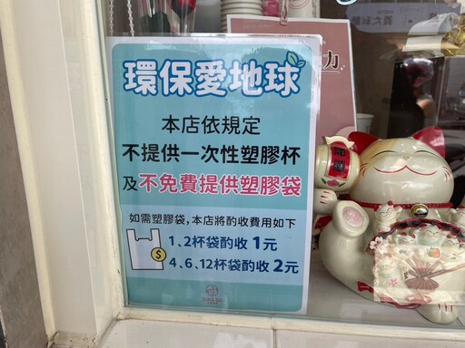 7月1日起 花蓮縣飲料店禁用一次性塑膠杯