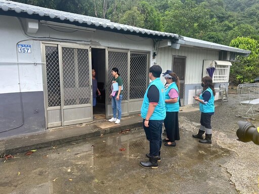 凱米颱風挾帶驚人雨量 花蓮市國福社區預防性撤離