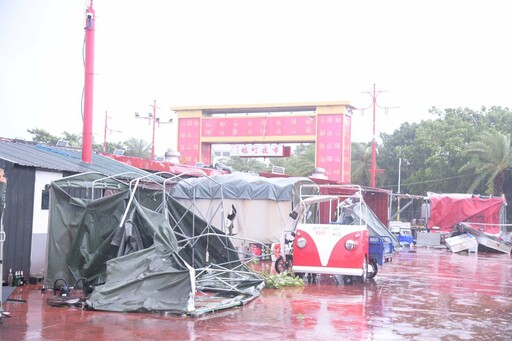 凱米颱風造成花蓮多處災損 徐榛蔚關心協助受災戶度過難關