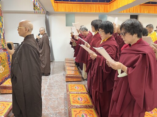 覺行弘法中心莊嚴啟用法喜圓滿為台南注入學佛修行的正能量