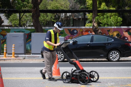 為花蓮道路健檢 日商公司情義相挺