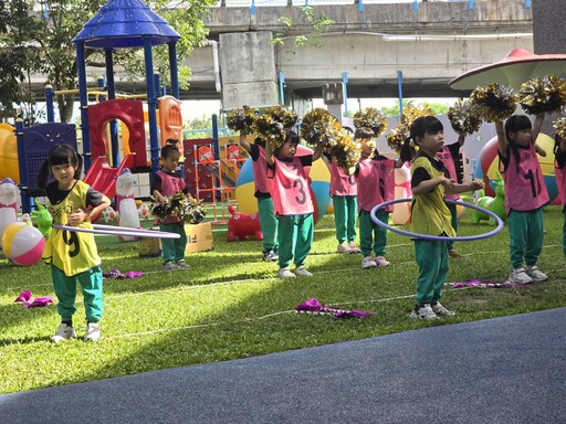 市幼開學迎新童樂會 歡樂滿校園