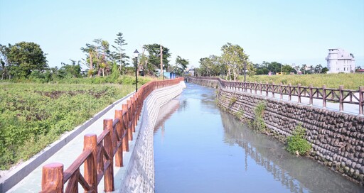 吉安中園排水護岸全面升級 徐榛蔚：防護與景觀並重