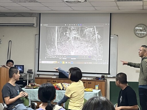 林保署二水生態教育館拍攝到石虎活動 成為野生動物保育推動基地