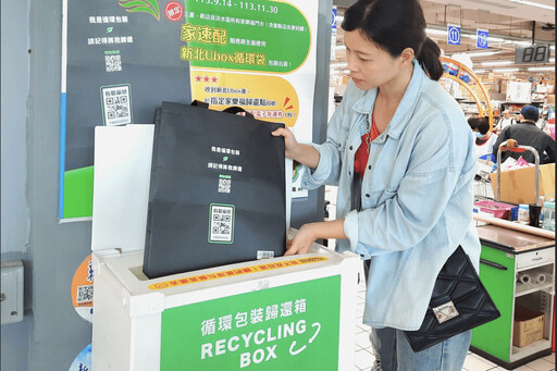 拯救地球從包裹開始 新北Ubox循環包材 回收還送免運卷