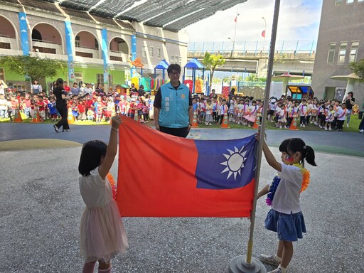 喜迎雙十國慶 花蓮市幼提前為國家慶生