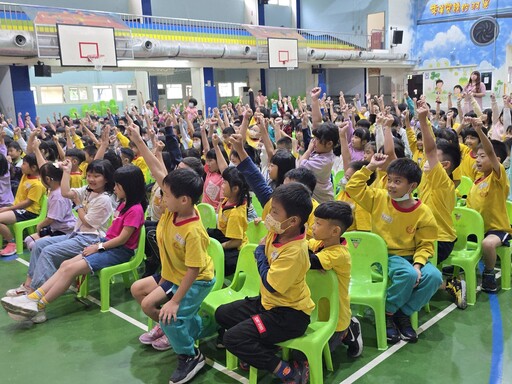 桃園反毒劇校園巡演列車開抵終站菓林國小 活動圓滿劃下句點