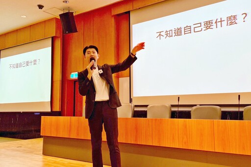 知名營養師江欣樺回母校弘光科大演講 建議學弟妹用刪除法探索職涯