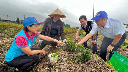 吉安鄉災害應變中心開設 游淑貞防颱視察嚴陣以待