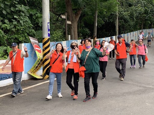 彰化榮服聯繫會議暨健行 深刻地感受到志工團隊凝聚力與互助精神