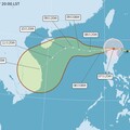 「銀杏」增強為強颱 「外圍雲系＋東北季風」迎風面留意豪雨