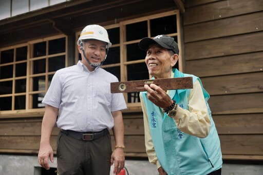 林田山日式房舍上梁典禮 傳承並再現百年林業文化