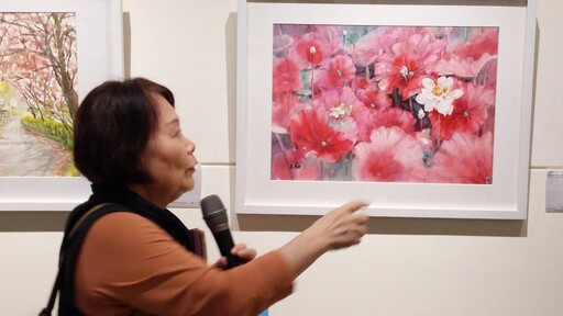 影音/「成美藝廊」年度大展 「從永靖看世界-大觀藝術研究會暨小木屋創作聯展