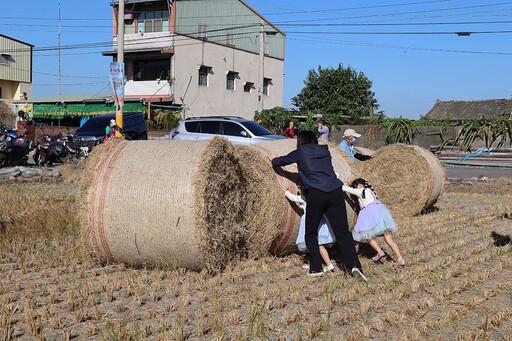 林內鄉食農教育升級 「龍稻陣來」重現農村喜慶趣味