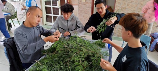 「愛在花蓮無國界」國際志工團隊 沈傳恩連3年服務花蓮黎明機構