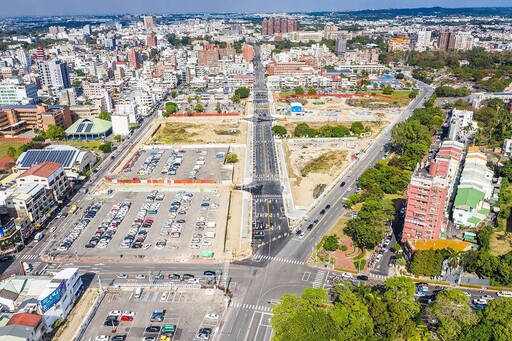 嘉市新生路正式通車 建國二村、復興新村地區市地重劃完工在即