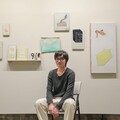 藝術家郭秉恩11日起在「弎畫廊」舉辦「約翰的檸檬」個展