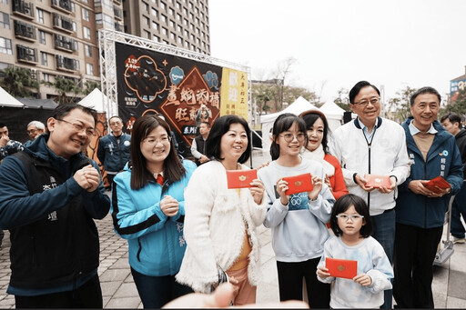 桃園春節最熱鬧!張善政台茂賀年 送上蛇年滿滿祝福