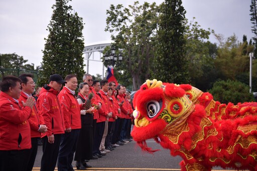 春節團拜 花縣府祈願百業興隆