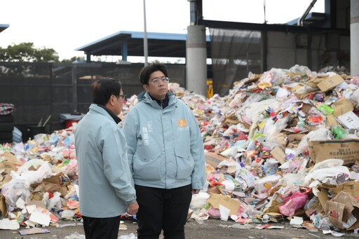 春節期間垃圾收運量激增 花蓮市清潔隊加強分類作業