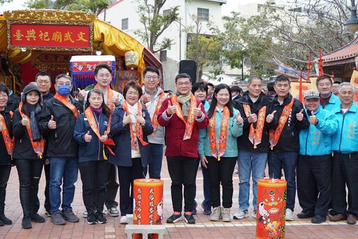 影音/鹿港文武廟文衡聖帝綵街賜福遶境 感受小過年的熱鬧氣氛