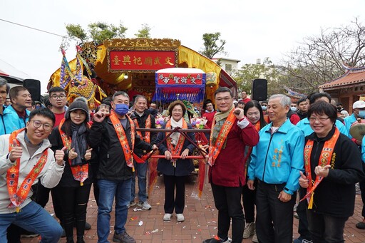 影音/鹿港文武廟文衡聖帝綵街賜福遶境 感受小過年的熱鬧氣氛