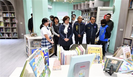 影音/彰化挹注5,350萬元改造27所學校圖書館 書福悅讀圖書館5校聯合啟用