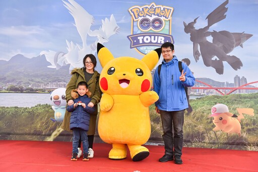 新北大都會公園成遊戲天堂 「Pokémon GO Tour」首度打造夢幻四季棲息地