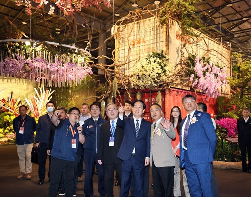 台南擁台灣蘭花核心基地 市長黃偉哲:全球蘭花市場的領導者