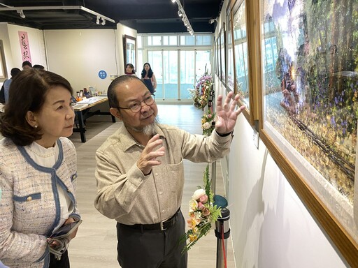 藝起相挺 傳愛家扶 楊年發畫家公益畫展蘭燈空間開展