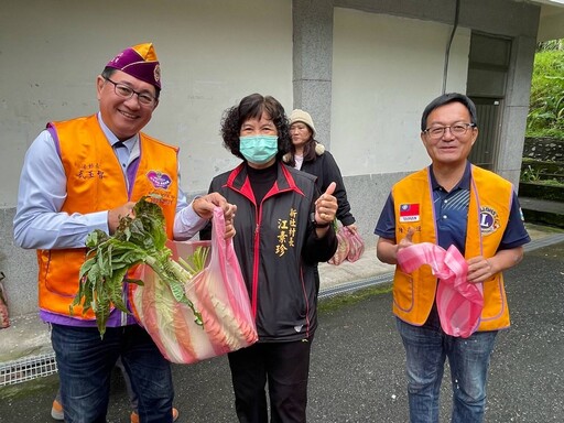 獅友攜手翻越海岸山脈 用新鮮蔬菜串起偏鄉溫情