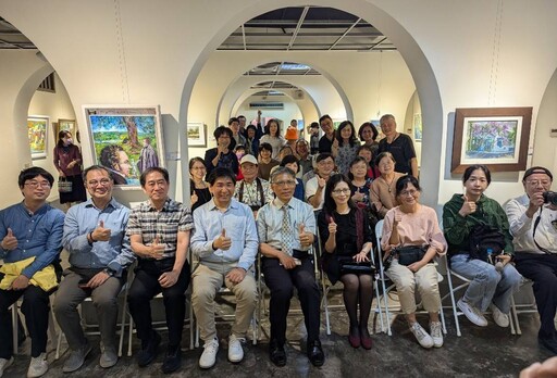 台南悠遊畫會為府城建城300年獻藝推出「古城遊蹤」藝術聯展
