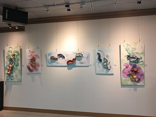 人生過半重拾藝術夢想 陳信正畢業個展 再塑一個『我』即起至4月27日市婦女學苑展開