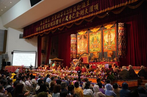 在不安中尋穩定 薩迦法王來台弘法開啟心靈修復之旅