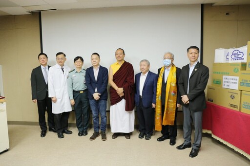 薩迦法王來台弘法 北醫盟攜手文殊佛學會共建三總長照資源