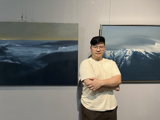 新生代畫家歐陽東牧的精選作品 光影交融 自然文明的共鳴 宜蘭人故事館5/1-5/30展出