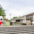 「大白熊x爽爽貓」現蹤宣傳嘉市環潭自行車 即日起打卡送優惠、抽好禮