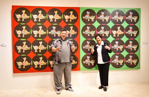 「嶄新悅目－2025洪易藝術特展」 洪易返鄉個展於彰美館首登場