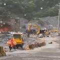 影音/強降雨北迴線雙向中斷 預計今天無法修復完成