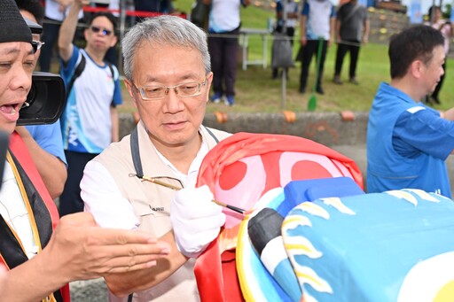 宜蘭縣龍舟賽5/30、31舉行 龍舟開光點睛祭江祈賽事順利