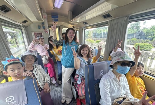 竹崎衛生所無菸懷舊小火車之旅 老幼共乘沿途撿菸蒂