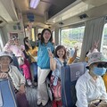 竹崎衛生所無菸懷舊小火車之旅 老幼共乘沿途撿菸蒂