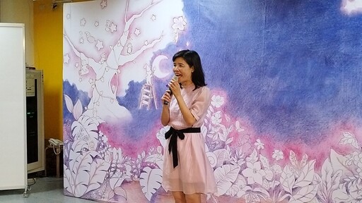 畫筆點亮社區 光華國中「森之靈」畢業展走入人心