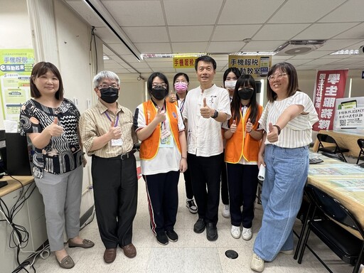 落實學校推廣租稅教育 北斗家商稽徵所為納稅民眾服務